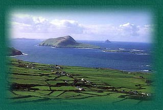 Blasket Islands from Dingle Peninsula, County Kerry